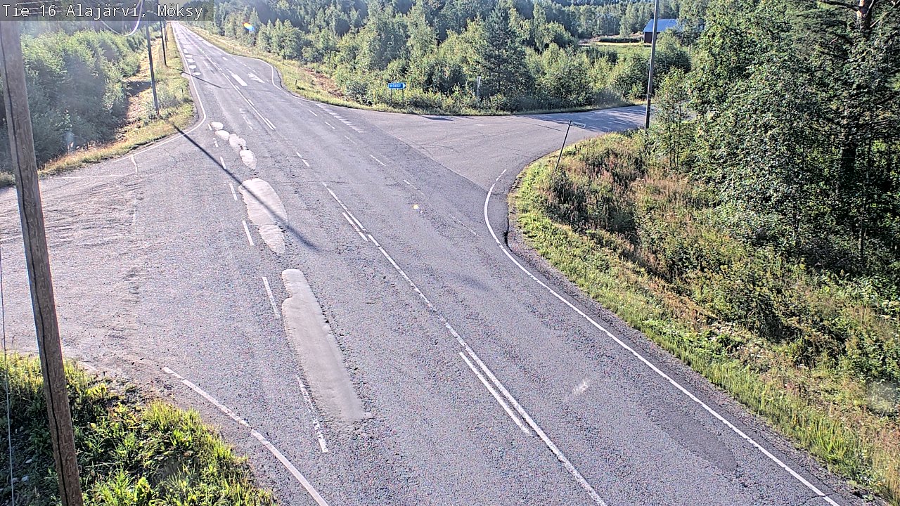 Kelikamerat Kuva Tie 16 Alajärvi, Möksy, Alajärvi, Etelä-Pohjanmaa
