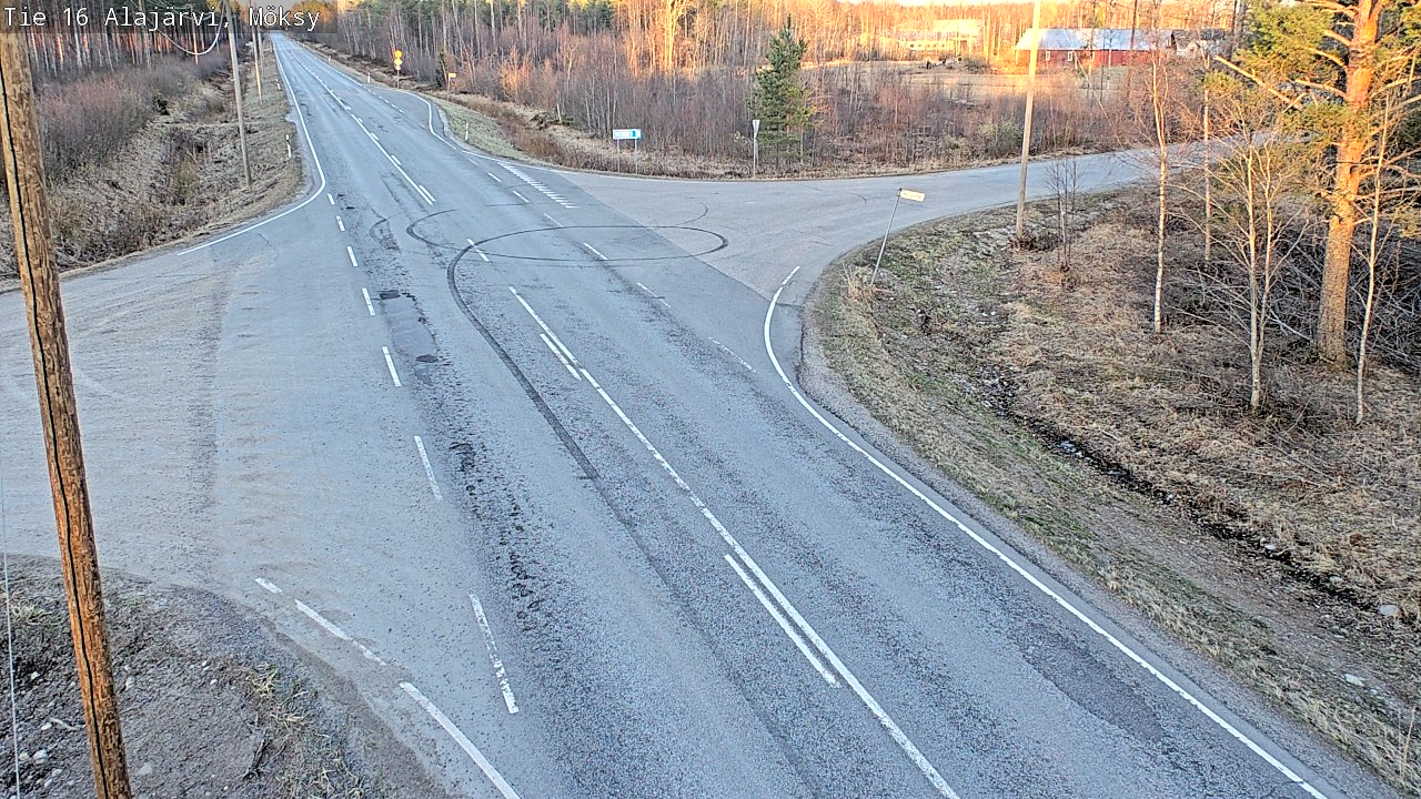 Kelikamerat Kuva Tie 16 Alajärvi, Möksy, Alajärvi, Etelä-Pohjanmaa