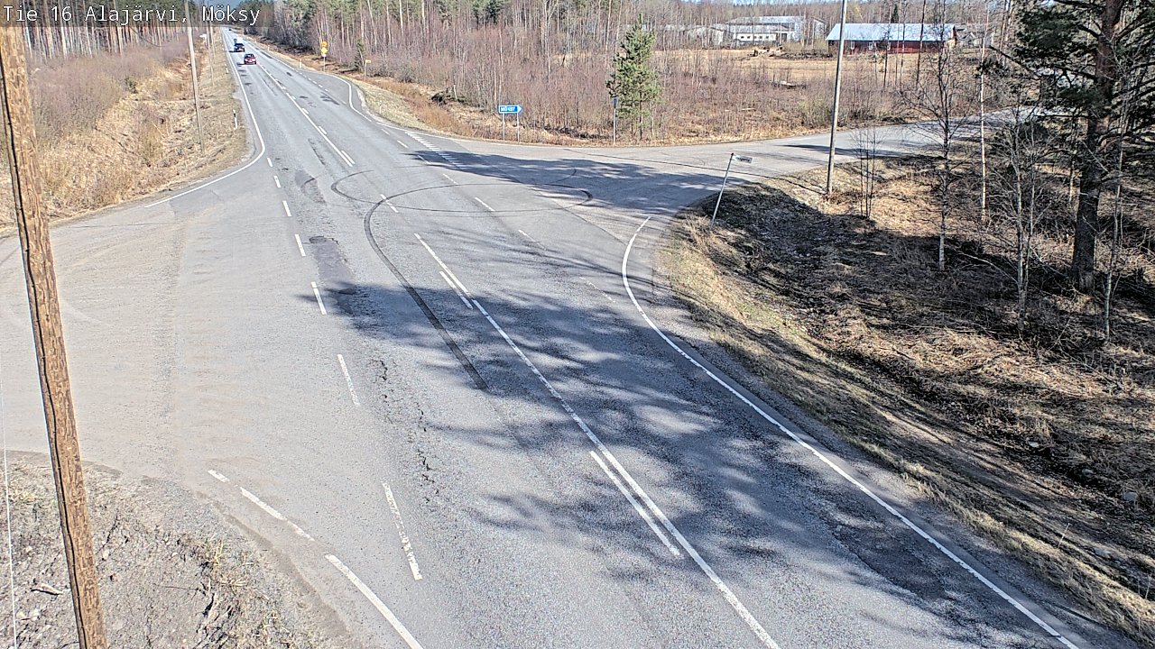 Kelikamerat Kuva Tie 16 Alajärvi, Möksy, Alajärvi, Etelä-Pohjanmaa