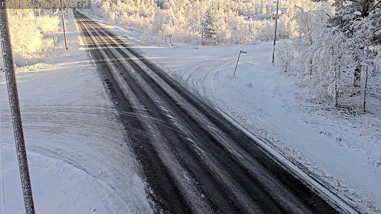 Kelikamerat Kuva Tie 16 Alajärvi, Möksy, Alajärvi, Etelä-Pohjanmaa