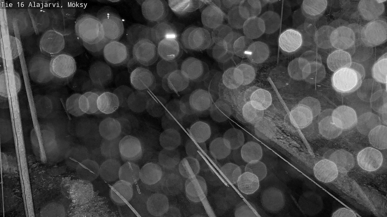 Weather Camera Image Väg 16 Alajärvi, Möksy, Alajärvi, Etelä-Pohjanmaa