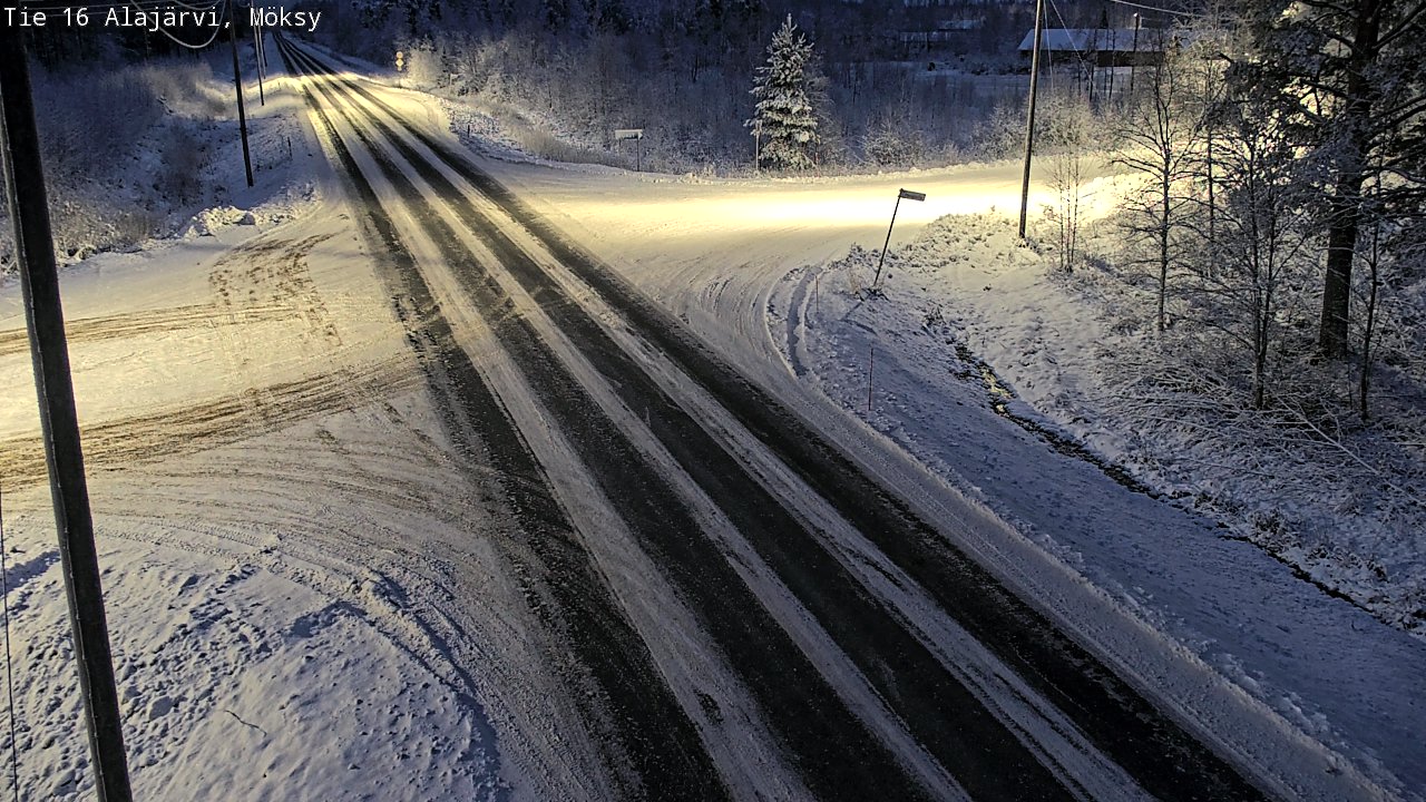 Kelikamerat Kuva Tie 16 Alajärvi, Möksy, Alajärvi, Etelä-Pohjanmaa