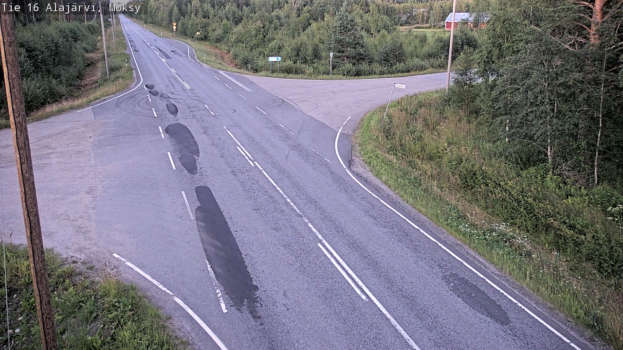 Kelikamerat Kuva Tie 16 Alajärvi, Möksy, Alajärvi, Etelä-Pohjanmaa