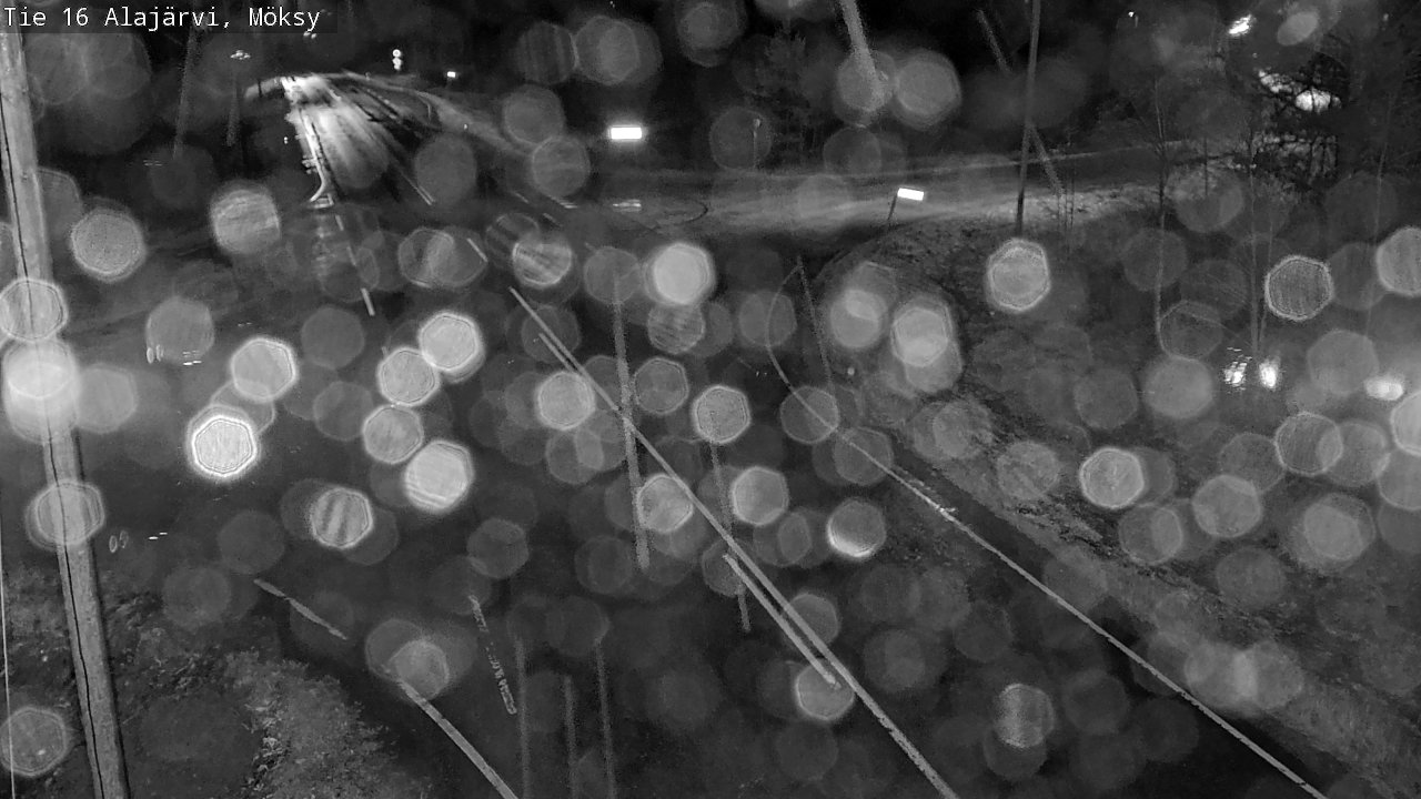 Weather Camera Image Väg 16 Alajärvi, Möksy, Alajärvi, Etelä-Pohjanmaa