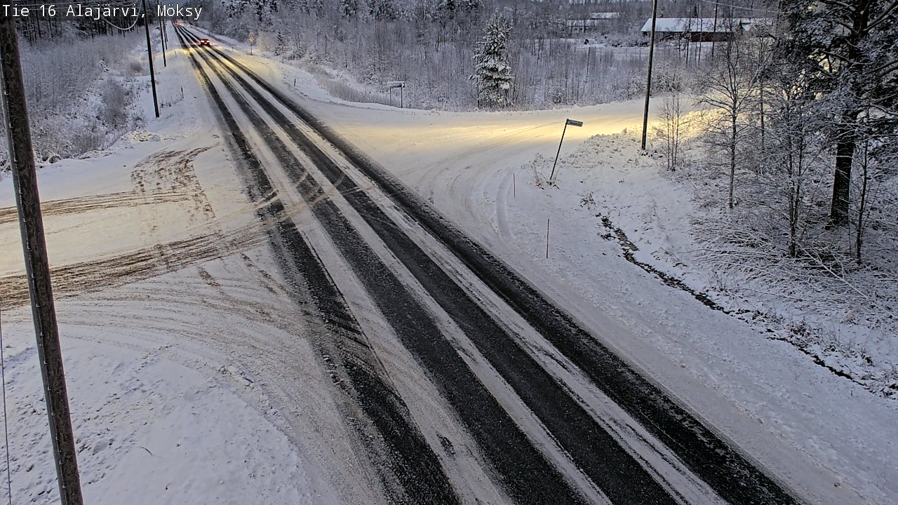 Kelikamerat Kuva Tie 16 Alajärvi, Möksy, Alajärvi, Etelä-Pohjanmaa