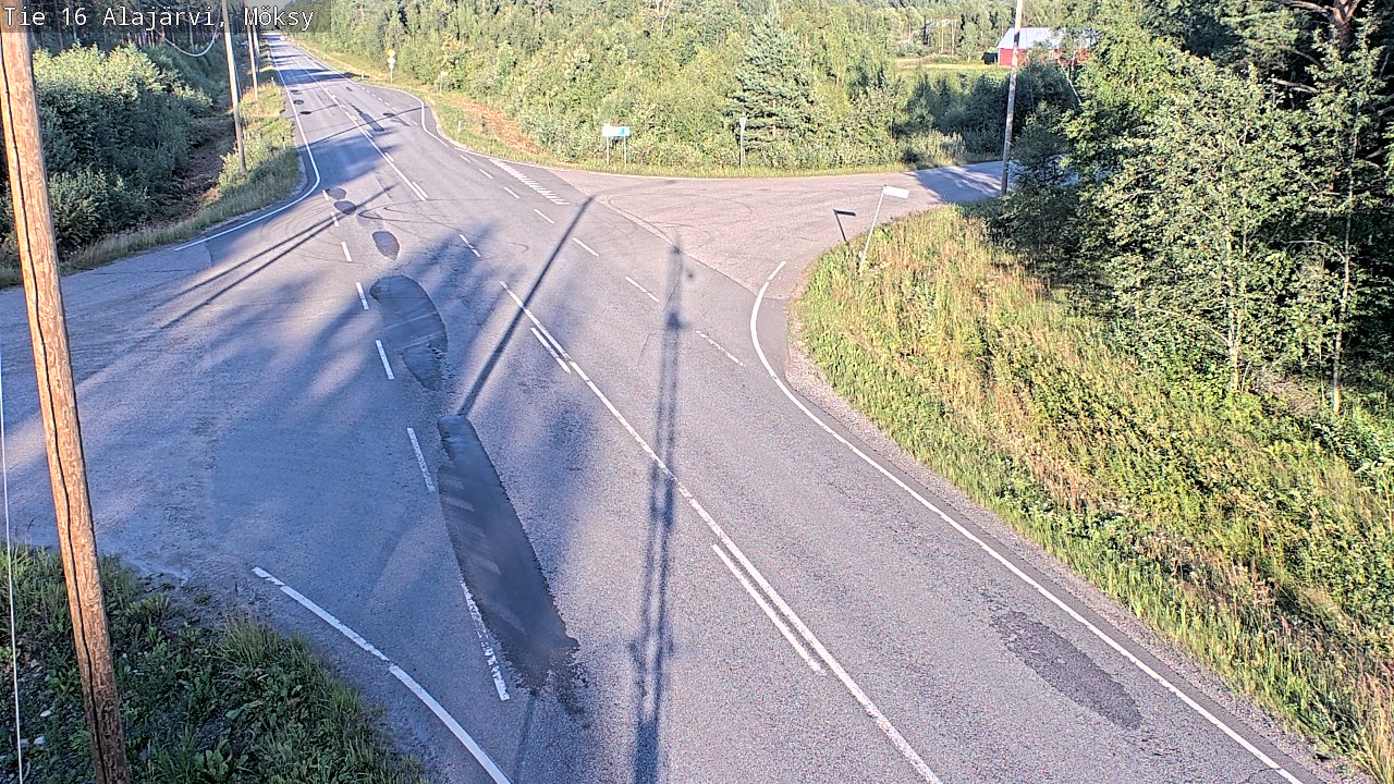 Kelikamerat Kuva Tie 16 Alajärvi, Möksy, Alajärvi, Etelä-Pohjanmaa