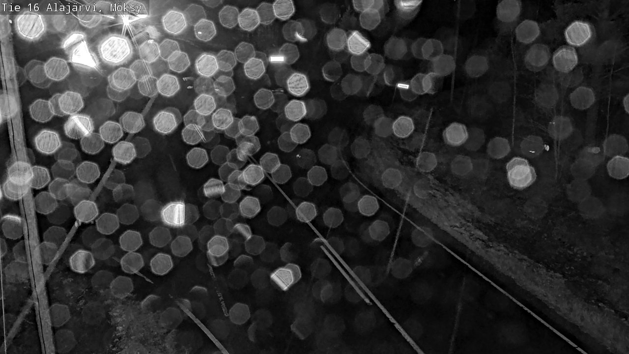 Weather Camera Image Väg 16 Alajärvi, Möksy, Alajärvi, Etelä-Pohjanmaa