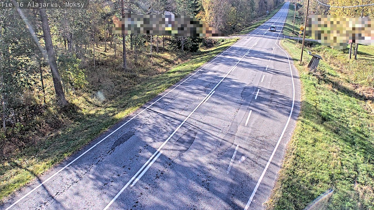 Kelikamerat Kuva Tie 16 Alajärvi, Möksy, Alajärvi, Etelä-Pohjanmaa