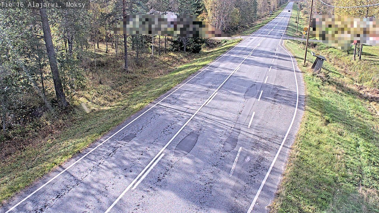 Kelikamerat Kuva Tie 16 Alajärvi, Möksy, Alajärvi, Etelä-Pohjanmaa