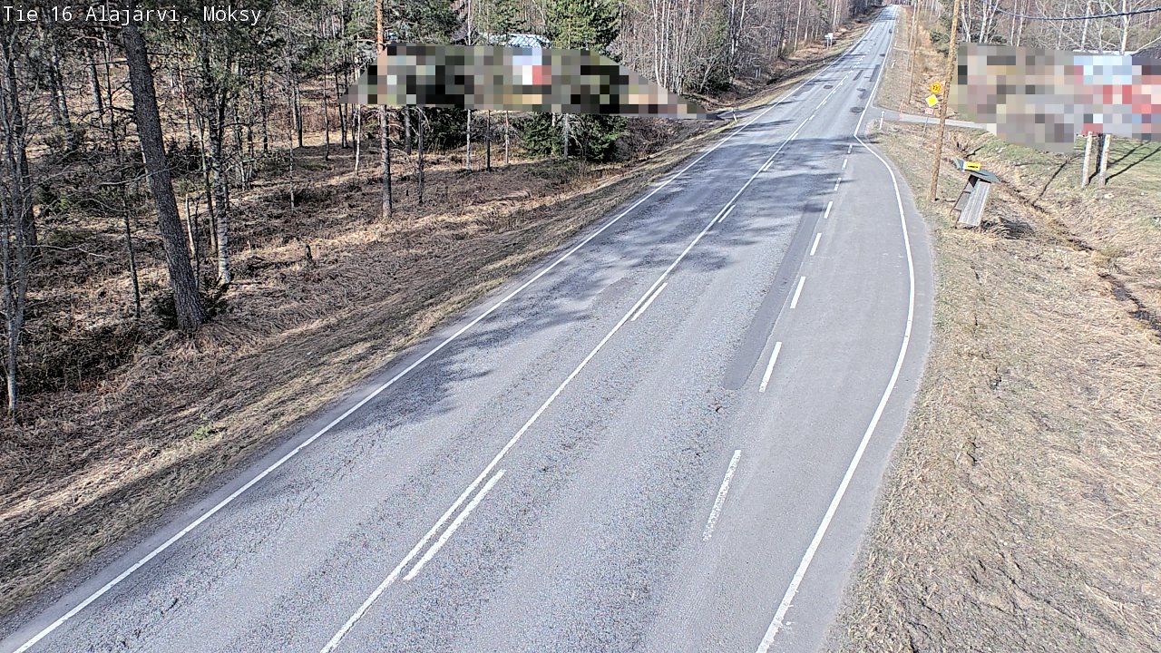 Kelikamerat Kuva Tie 16 Alajärvi, Möksy, Alajärvi, Etelä-Pohjanmaa