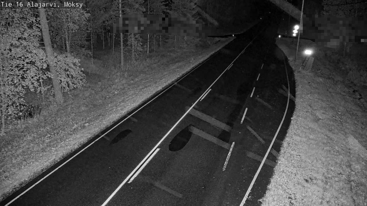 Weather Camera Image Road 16 Alajärvi, Möksy, Alajärvi, Etelä-Pohjanmaa