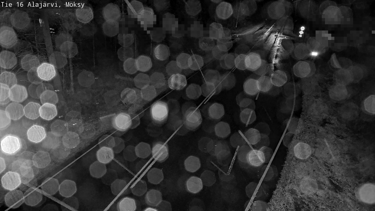 Weather Camera Image Väg 16 Alajärvi, Möksy, Alajärvi, Etelä-Pohjanmaa