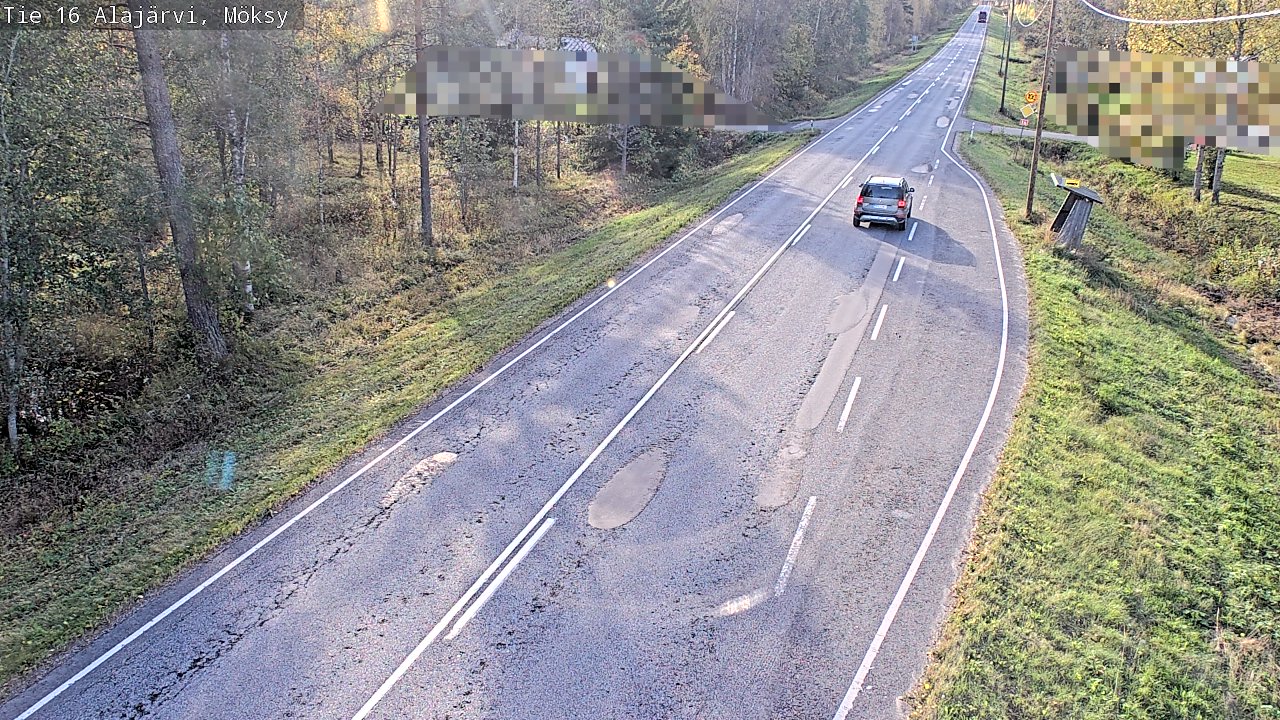 Kelikamerat Kuva Tie 16 Alajärvi, Möksy, Alajärvi, Etelä-Pohjanmaa