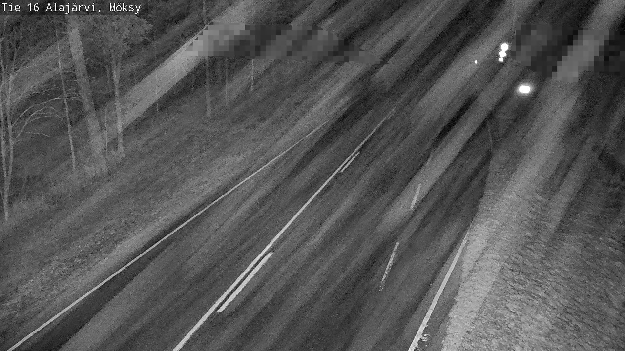 Weather Camera Image Road 16 Alajärvi, Möksy, Alajärvi, Etelä-Pohjanmaa