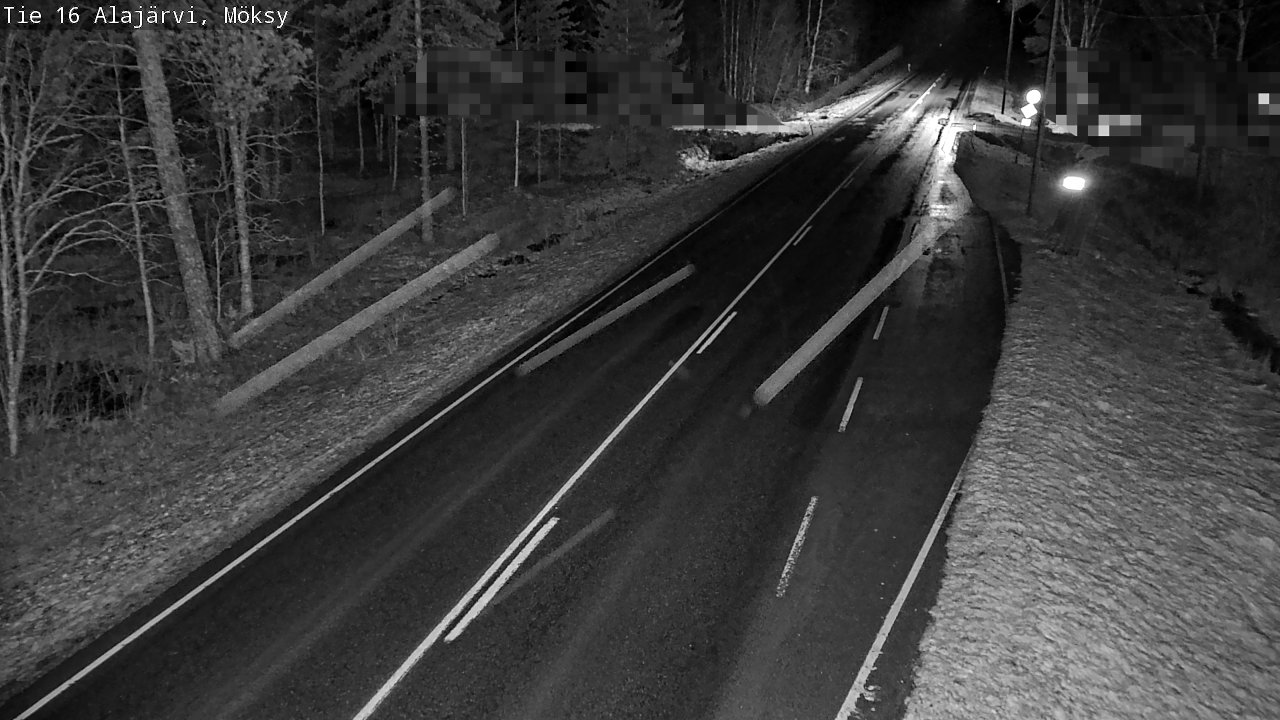 Weather Camera Image Road 16 Alajärvi, Möksy, Alajärvi, Etelä-Pohjanmaa