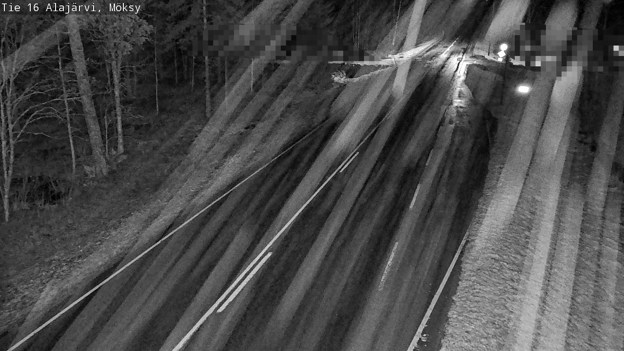 Weather Camera Image Road 16 Alajärvi, Möksy, Alajärvi, Etelä-Pohjanmaa