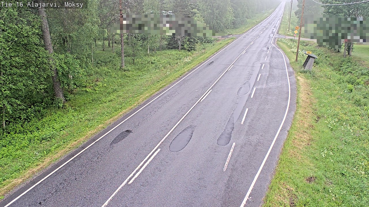Kelikamerat Kuva Tie 16 Alajärvi, Möksy, Alajärvi, Etelä-Pohjanmaa