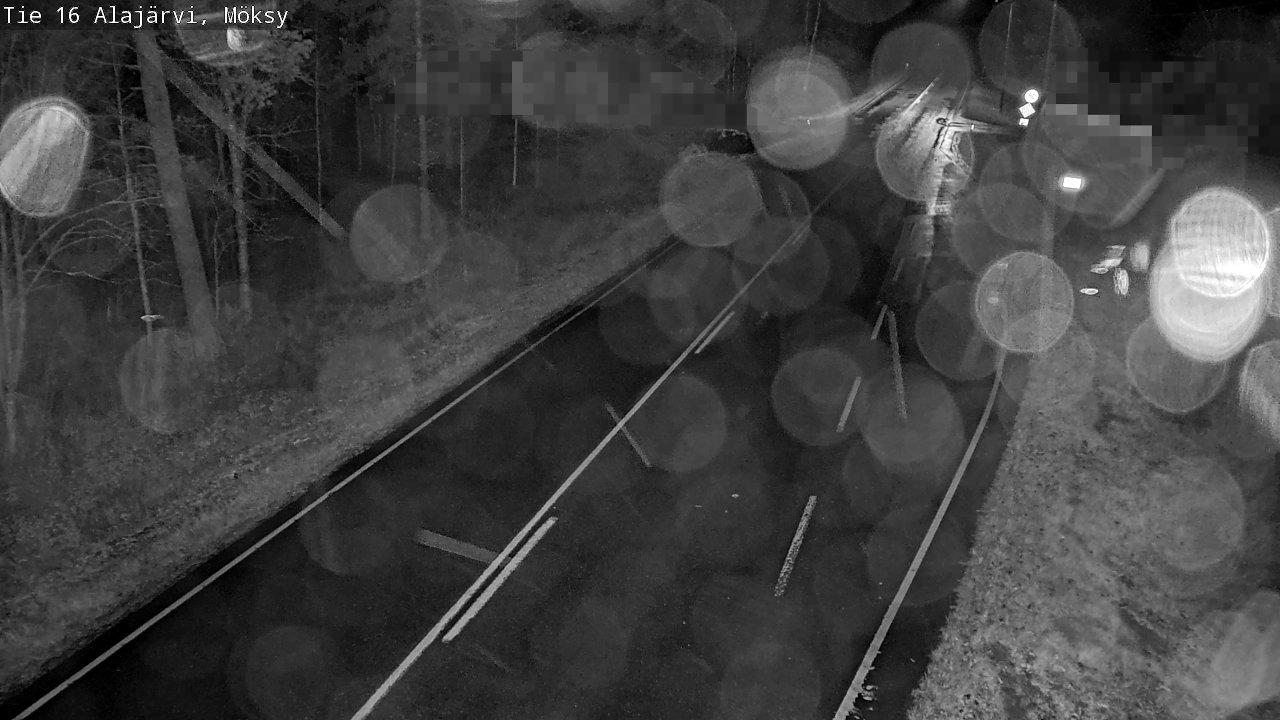 Weather Camera Image Väg 16 Alajärvi, Möksy, Alajärvi, Etelä-Pohjanmaa
