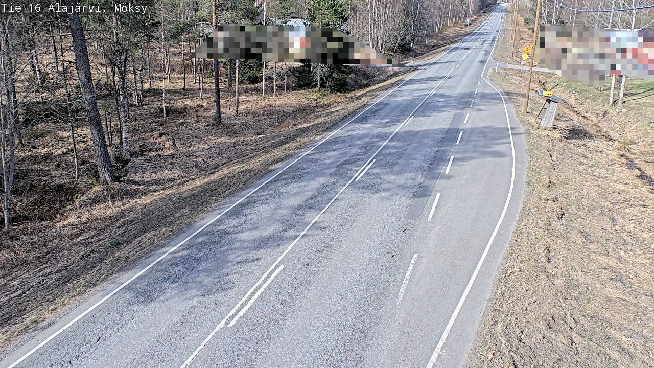 Kelikamerat Kuva Tie 16 Alajärvi, Möksy, Alajärvi, Etelä-Pohjanmaa