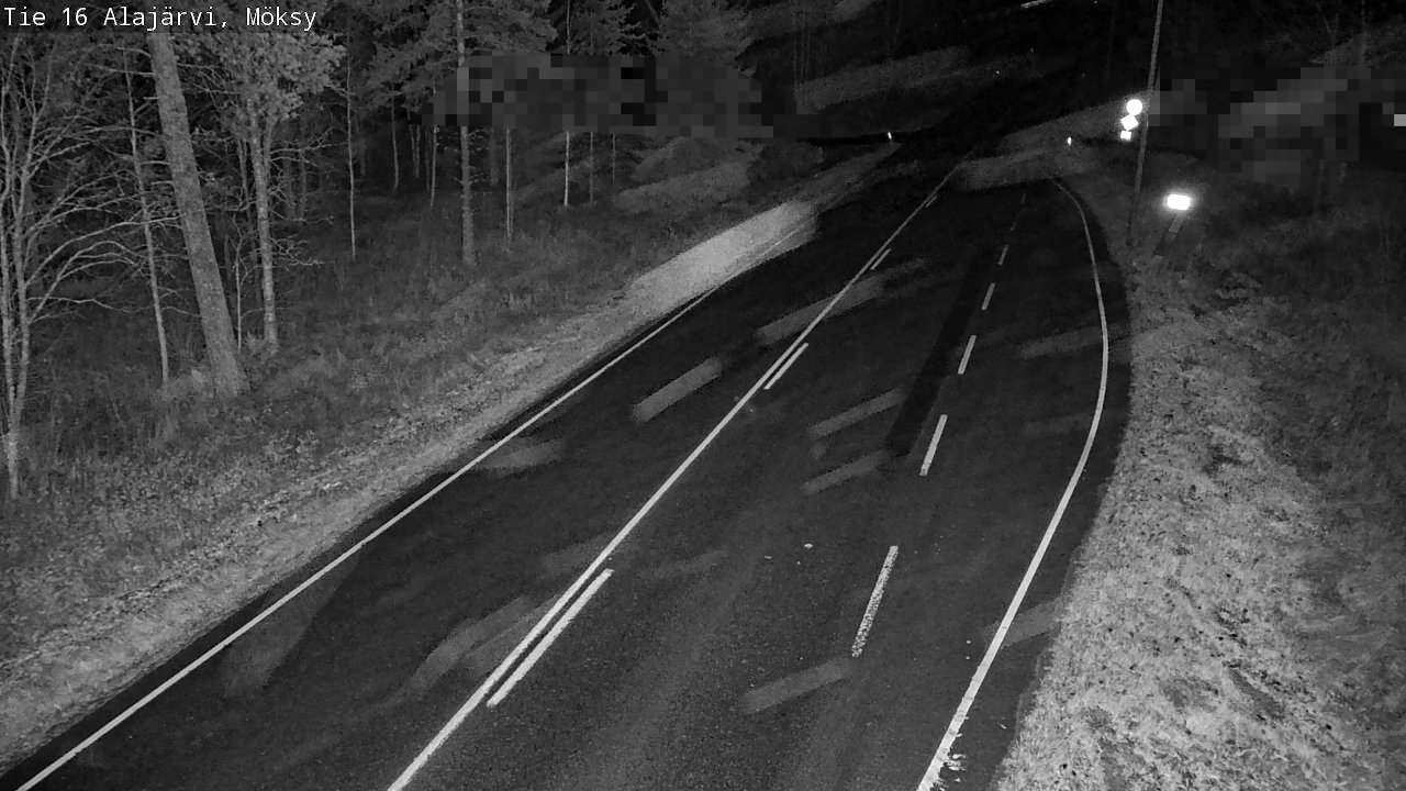 Weather Camera Image Road 16 Alajärvi, Möksy, Alajärvi, Etelä-Pohjanmaa