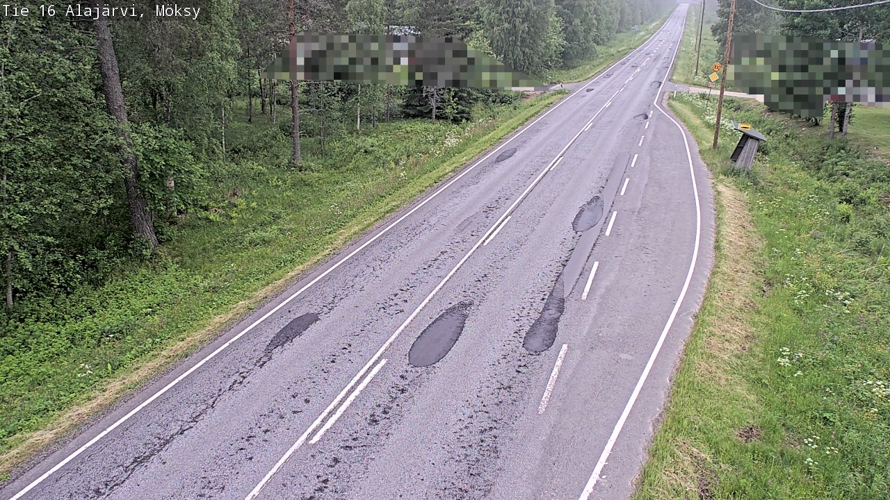 Kelikamerat Kuva Tie 16 Alajärvi, Möksy, Alajärvi, Etelä-Pohjanmaa