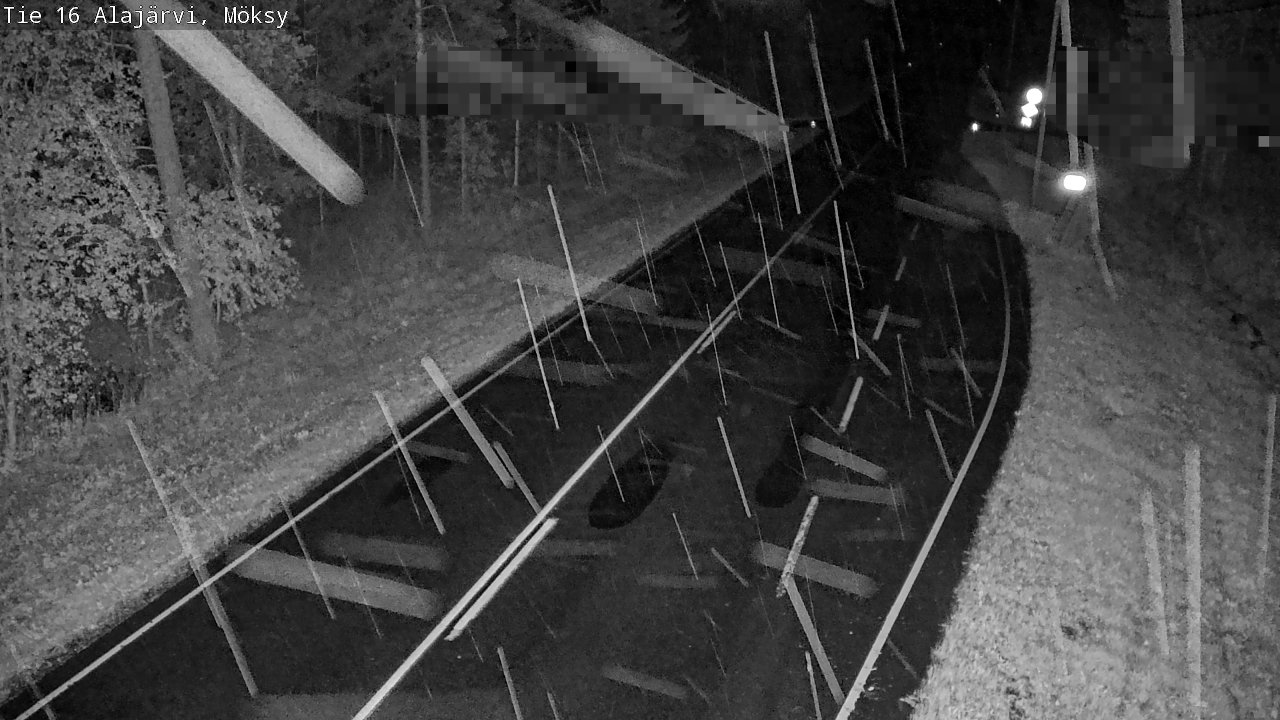 Weather Camera Image Road 16 Alajärvi, Möksy, Alajärvi, Etelä-Pohjanmaa