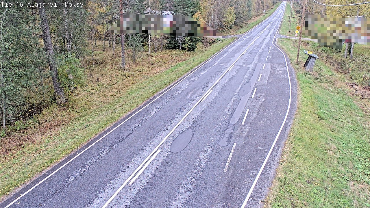 Kelikamerat Kuva Tie 16 Alajärvi, Möksy, Alajärvi, Etelä-Pohjanmaa