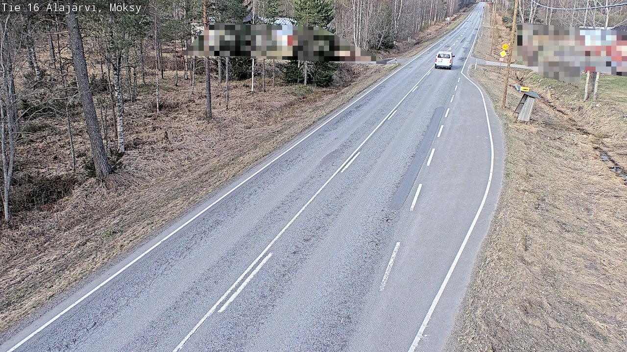 Kelikamerat Kuva Tie 16 Alajärvi, Möksy, Alajärvi, Etelä-Pohjanmaa