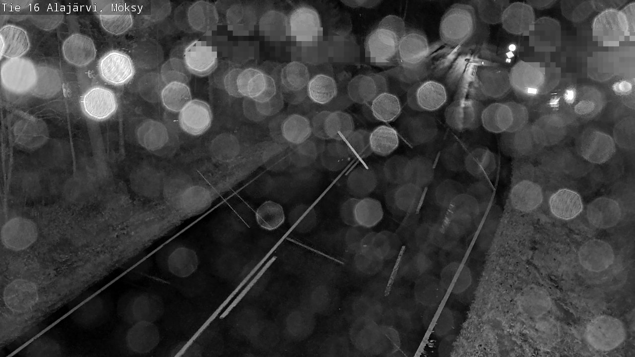 Weather Camera Image Väg 16 Alajärvi, Möksy, Alajärvi, Etelä-Pohjanmaa