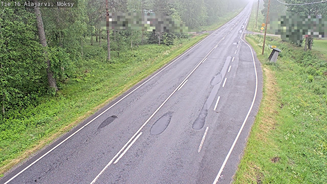 Kelikamerat Kuva Tie 16 Alajärvi, Möksy, Alajärvi, Etelä-Pohjanmaa