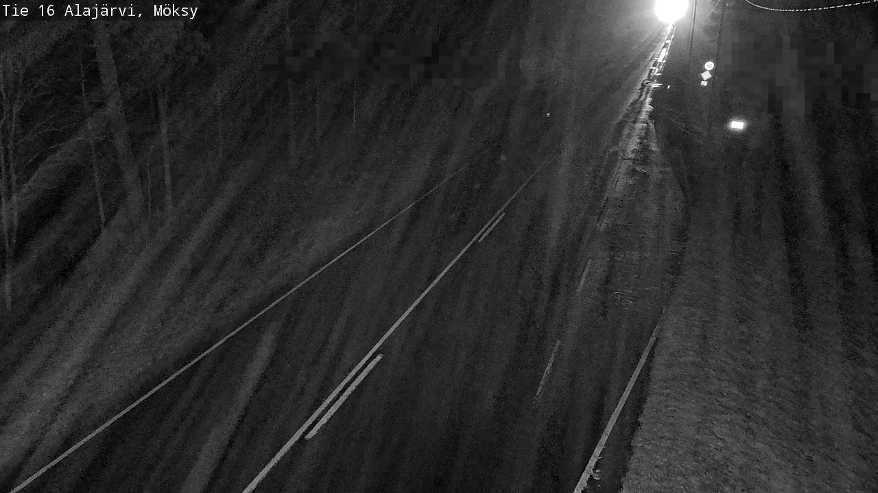 Weather Camera Image Road 16 Alajärvi, Möksy, Alajärvi, Etelä-Pohjanmaa