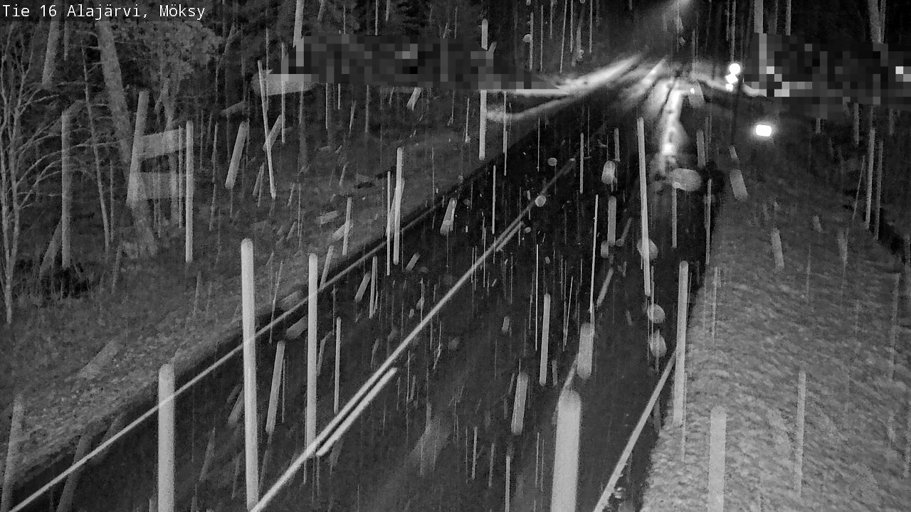 Weather Camera Image Road 16 Alajärvi, Möksy, Alajärvi, Etelä-Pohjanmaa