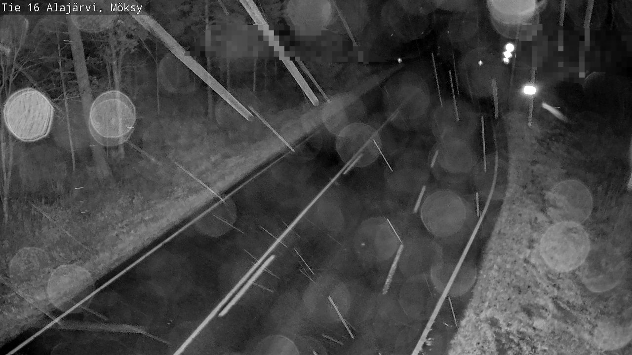 Weather Camera Image Väg 16 Alajärvi, Möksy, Alajärvi, Etelä-Pohjanmaa