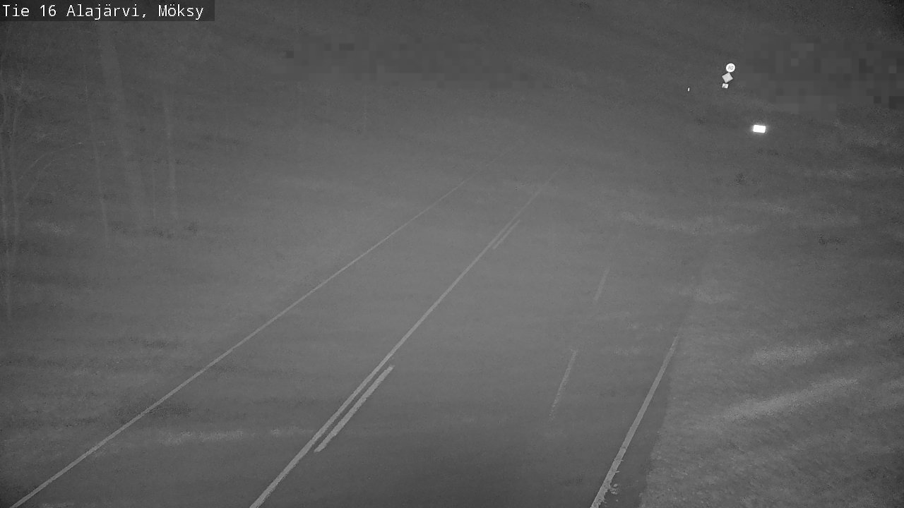 Weather Camera Image Road 16 Alajärvi, Möksy, Alajärvi, Etelä-Pohjanmaa