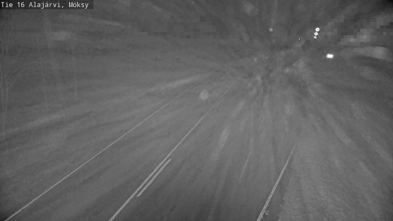 Weather Camera Image Road 16 Alajärvi, Möksy, Alajärvi, Etelä-Pohjanmaa