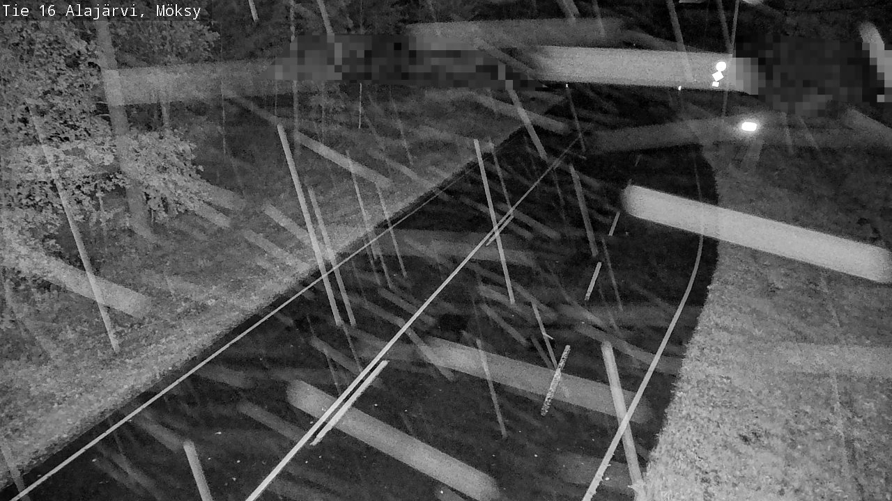 Weather Camera Image Road 16 Alajärvi, Möksy, Alajärvi, Etelä-Pohjanmaa