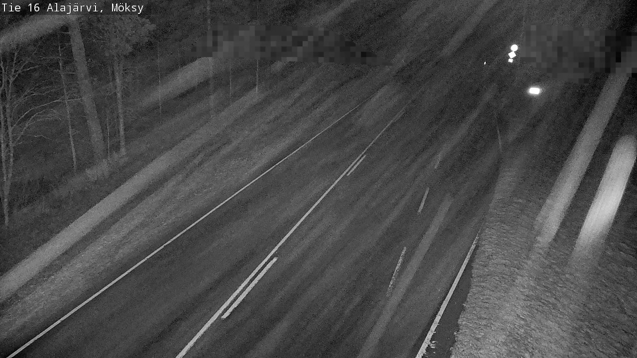 Weather Camera Image Road 16 Alajärvi, Möksy, Alajärvi, Etelä-Pohjanmaa