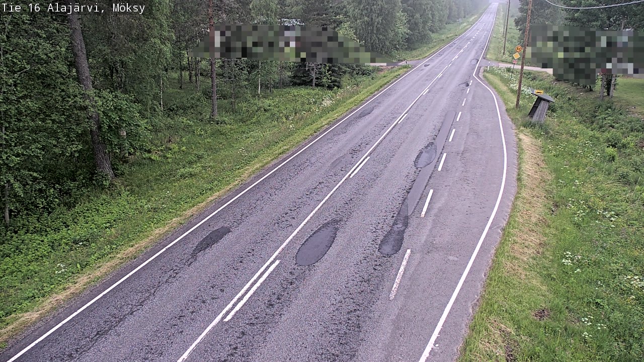 Kelikamerat Kuva Tie 16 Alajärvi, Möksy, Alajärvi, Etelä-Pohjanmaa