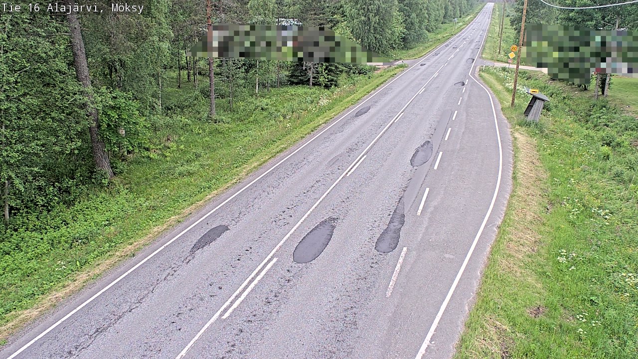 Kelikamerat Kuva Tie 16 Alajärvi, Möksy, Alajärvi, Etelä-Pohjanmaa