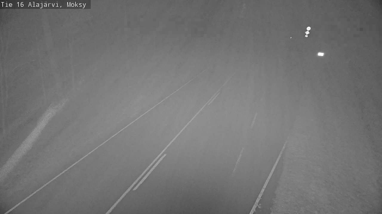 Weather Camera Image Road 16 Alajärvi, Möksy, Alajärvi, Etelä-Pohjanmaa