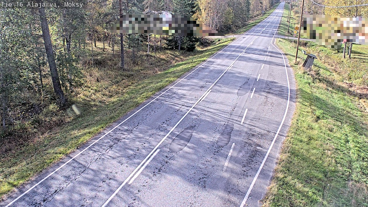 Kelikamerat Kuva Tie 16 Alajärvi, Möksy, Alajärvi, Etelä-Pohjanmaa