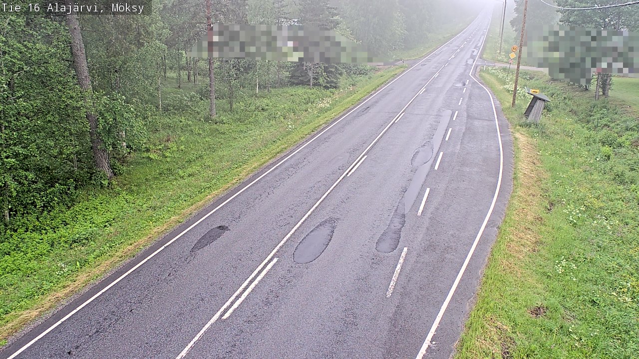 Kelikamerat Kuva Tie 16 Alajärvi, Möksy, Alajärvi, Etelä-Pohjanmaa