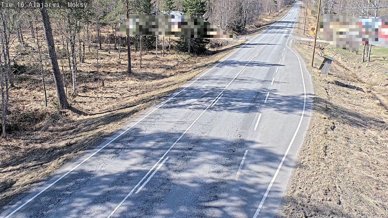 Kelikamerat Kuva Tie 16 Alajärvi, Möksy, Alajärvi, Etelä-Pohjanmaa