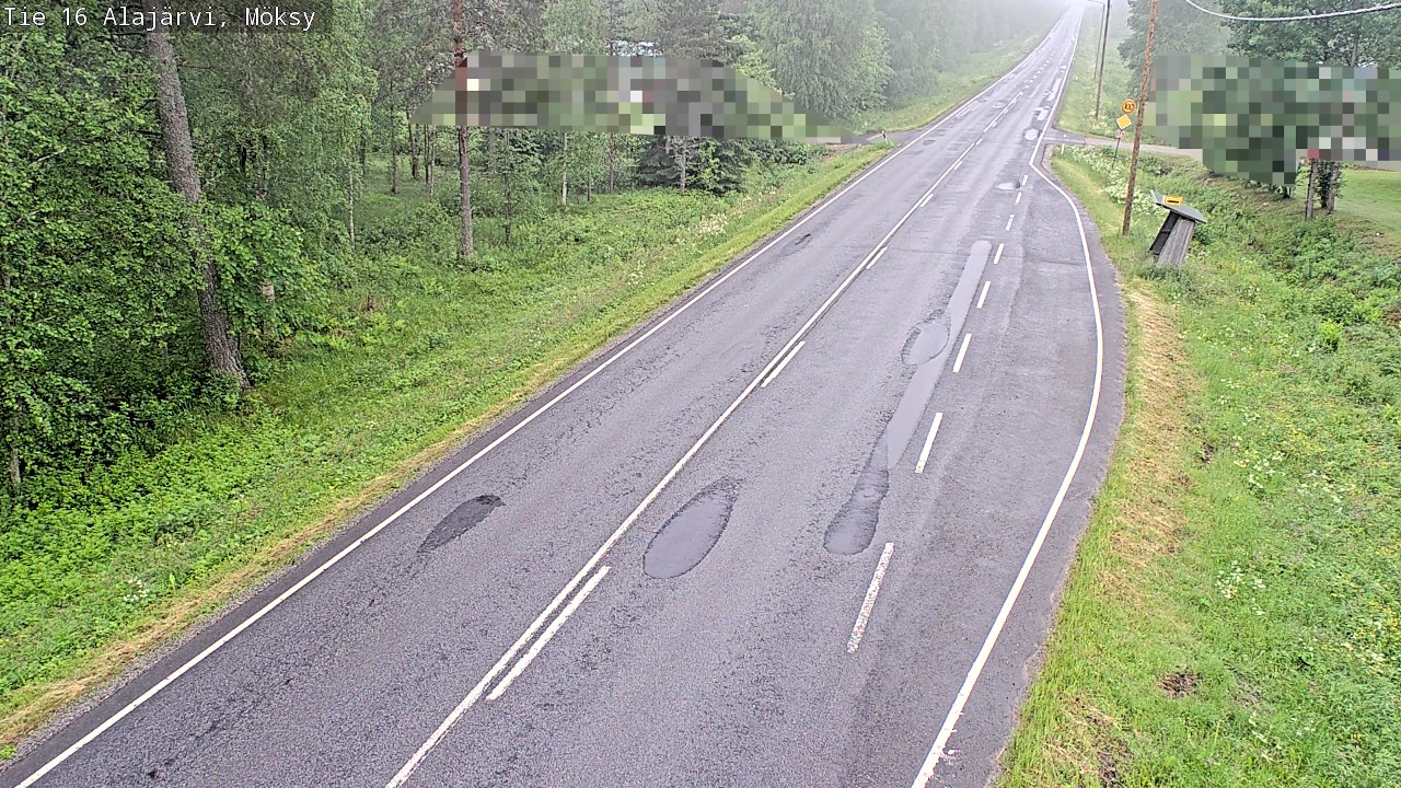 Kelikamerat Kuva Tie 16 Alajärvi, Möksy, Alajärvi, Etelä-Pohjanmaa
