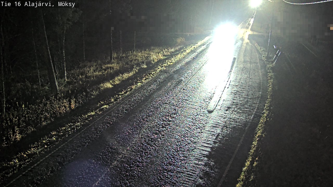 Weather Camera Image Road 16 Alajärvi, Möksy, Alajärvi, Etelä-Pohjanmaa