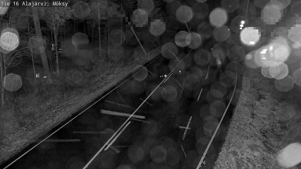 Weather Camera Image Väg 16 Alajärvi, Möksy, Alajärvi, Etelä-Pohjanmaa