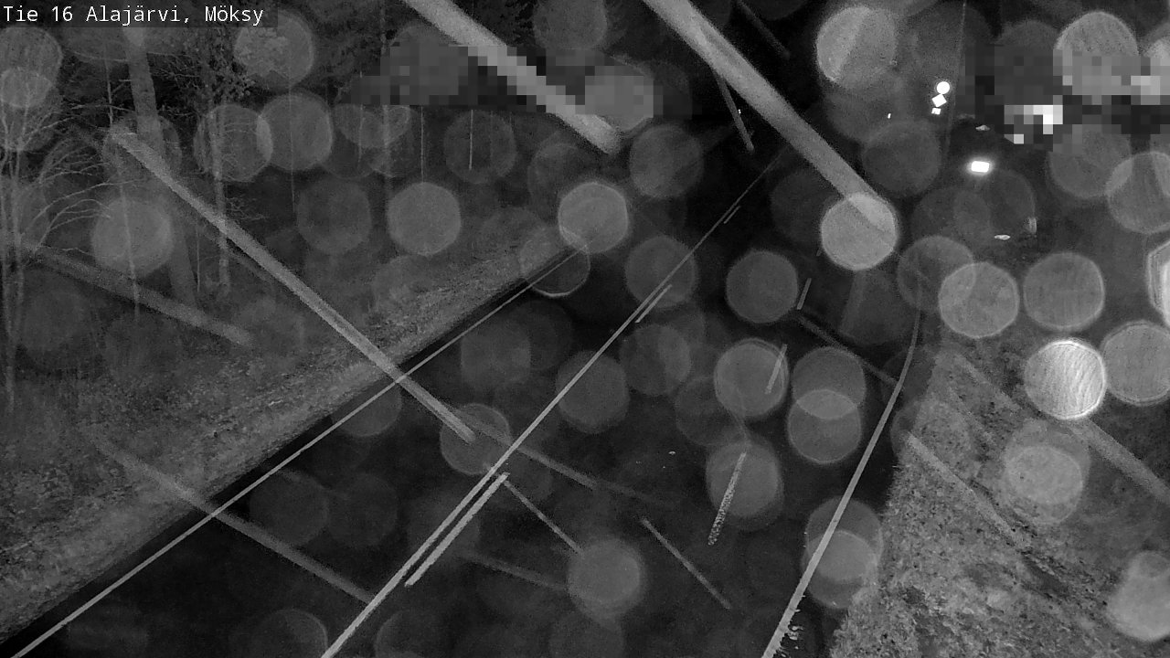 Weather Camera Image Väg 16 Alajärvi, Möksy, Alajärvi, Etelä-Pohjanmaa