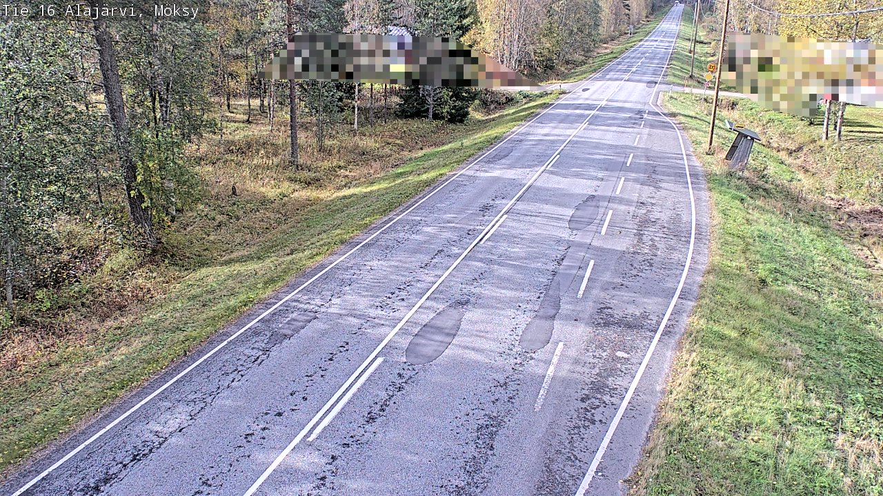 Kelikamerat Kuva Tie 16 Alajärvi, Möksy, Alajärvi, Etelä-Pohjanmaa