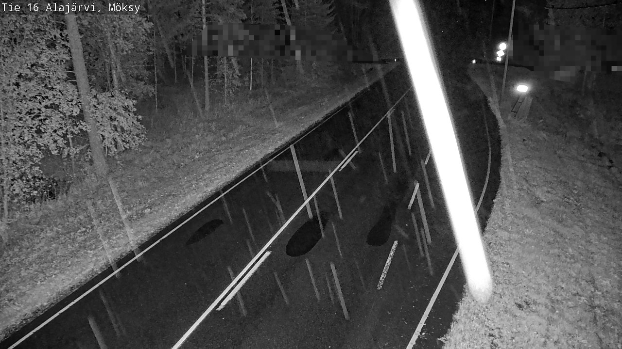 Weather Camera Image Road 16 Alajärvi, Möksy, Alajärvi, Etelä-Pohjanmaa