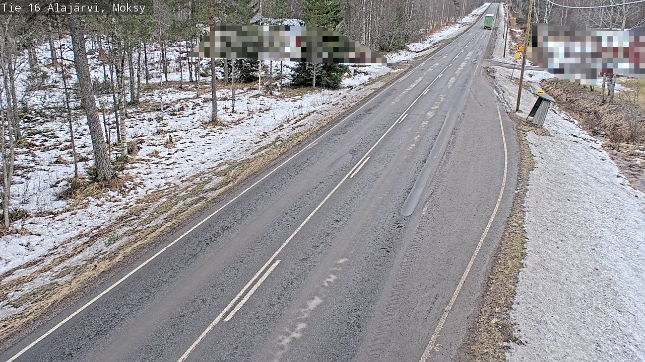 Weather Camera Image Road 16 Alajärvi, Möksy, Alajärvi, Etelä-Pohjanmaa